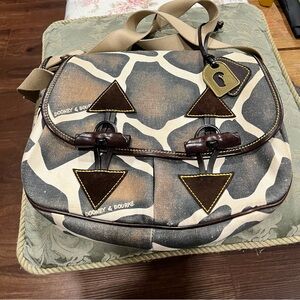 Dooney & Bourke Giraffe Print Crossbody Bag
